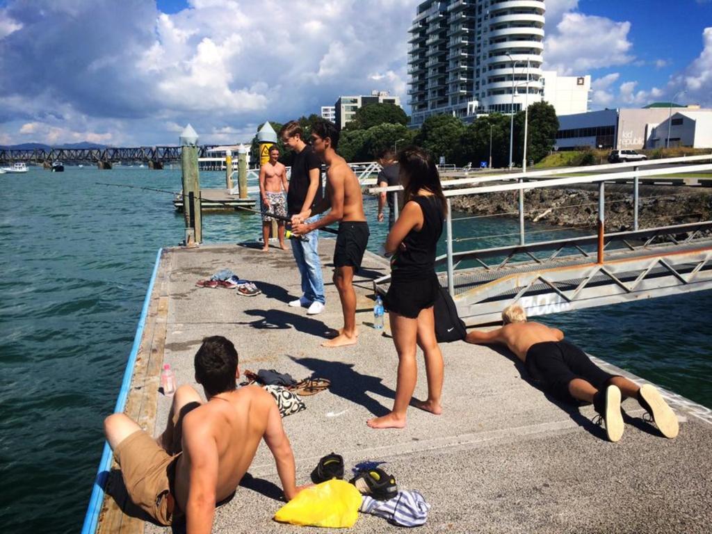 Harbourside City Backpackers Tauranga Exteriér fotografie